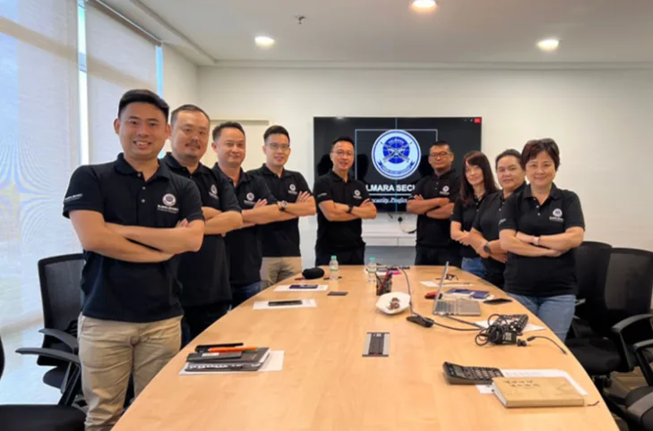 Security command centre team